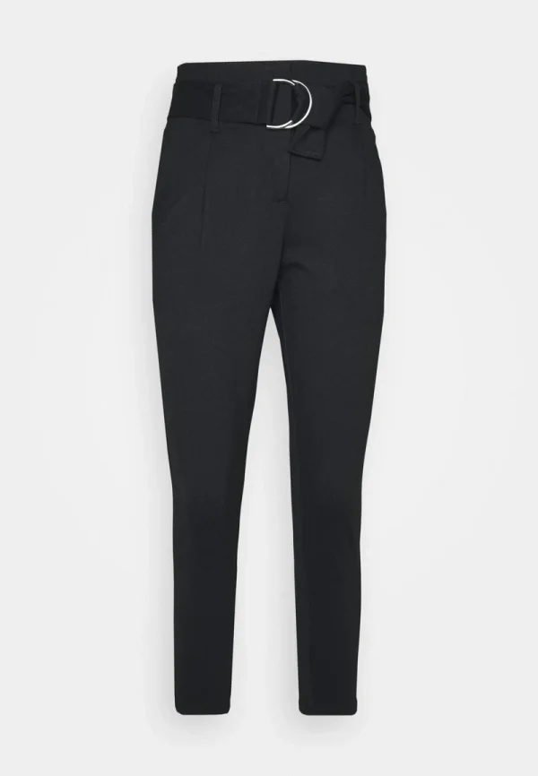 Vero Moda Petite VMBAILEY PAPERBAG BELT PANTS – Stoffhose – Black 6