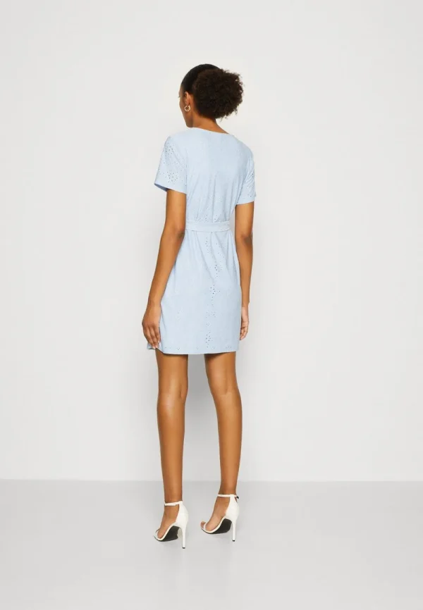 Vila VIKAWA NEW SHORT TIE BELT DRESS – Jerseykleid – Kentucky Blue 4